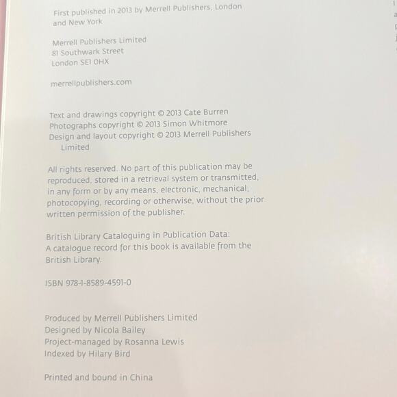 Secrets of a Stylish Home by Cate Burren Hardcover 2013 Book Home Decor Design - Picture 9 of 9